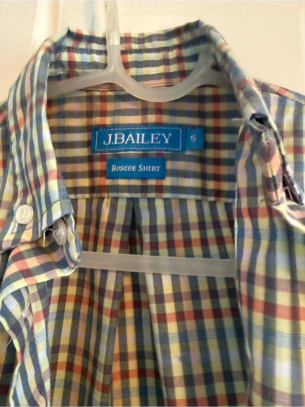 J.Bailey Roscoe Short-Sleeve Plaid Button-Down Shirt - Multicolor